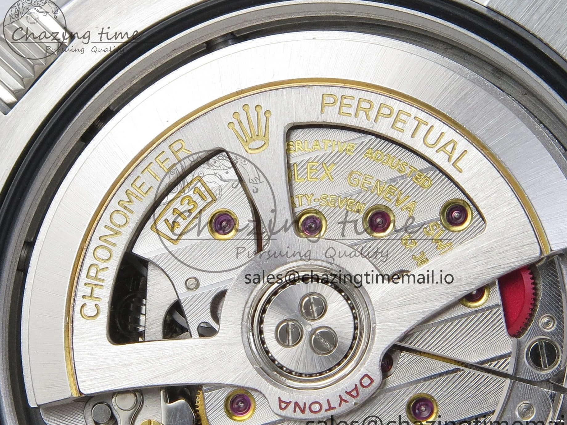 Best Marker (Gain Edition on SH4131 QF SS V6 Daytona Dia Bracelet Gray 126509 Crystal Weight) 1:1 0114